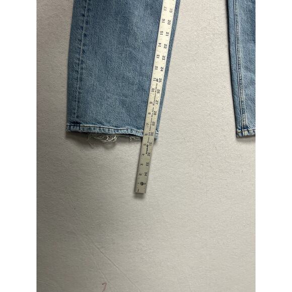 AYR The Secret Sauce Heirloom Distressed Wide Leg Comfort Stretch Jeans Size 23 - Picture 5 of 11